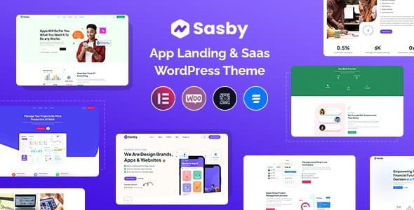 Sasby - App Landing & Saas WordPress Theme Sasby - App Landing & Saas WordPress Theme