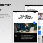 Savee - Financial Consulting Elementor Template Kit