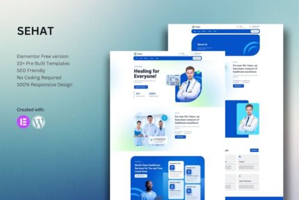 Sehat - Medical Elementor Template Kit