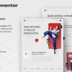 Sensei - Martial Arts Club & Trainer Elementor Template Kit