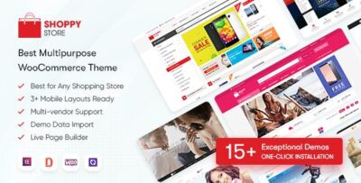 ShoppyStore- WooCommerce WordPress Theme v3.7.16