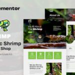 Shrimp - Aquarium & Hobby Shop Elementor Template Kit