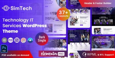 Simtech - Technology IT Services WordPress