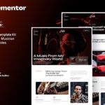 Sinatra – Musician & Band Elementor Template Kit