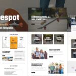 Skatespot - Skateboard Community & Skate Park Elementor Pro Template Kit