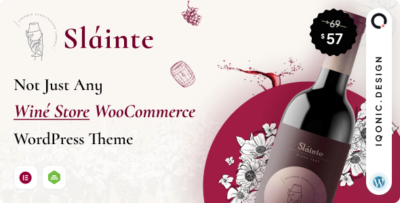 Slainte - Winery Wine Store WooCommerceTheme v1.1.4