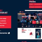 Slava - Esport & Gaming Elementor Template Kit