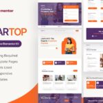 Smartop - Virtual Course Elementor Pro Template Kit