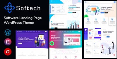 Softech – Software & Landing Page WordPress Theme