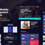 Solvero - Web & Mobile Development Service Elementor Template Kit