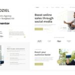 Soziel - Social Media Agency Elementor Template Kit