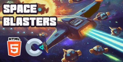 Space Blasters - HTML5 Game - C3P