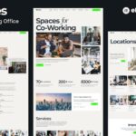 Spaces - Co-Working Elementor Pro Template Kit