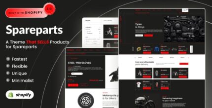 Spareparts - Auto Parts & Car Accessories Shopify 2.0 Theme