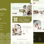 Sparka - Yoga Studio & Meditation Elementor Template Kit