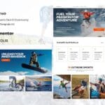 Sportivo - Extreme Sports Club & Community Elementor Template Kit
