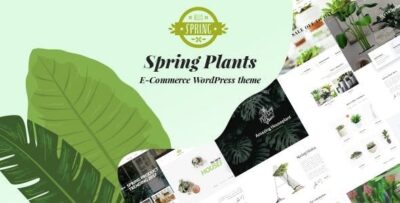 Spring Plants - Gardening & Houseplants WordPress Theme V2.9
