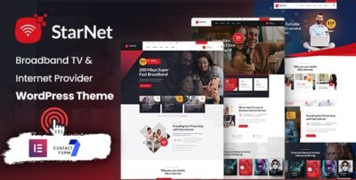 StarNet - Internet Provider WordPress Theme