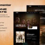 Stonegate - Music Band & Musician Elementor Template Kit