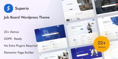 Superio - Job Board WordPress Theme v1.3.14