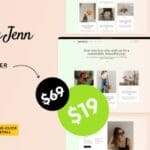 Sustainable Jenn - Eco Lifestyle Blog WordPress Theme