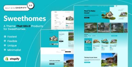 Sweet Homes - Responsive Real Estate Property Shopify 2.0 Theme