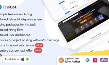 Taskbot - A Freelancer Marketplace WordPress Plugin