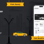 Taxify - Taxi Booking Mobile App PWA Template