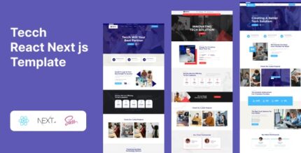 Tecch - Technology & IT Solutions Next js Template