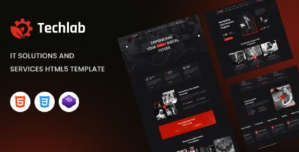 Techlab - IT Solutions and Services HTML5 Template