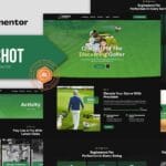 Teeshot - Golf Club & Course Elementor Template Kit