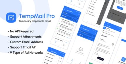 TempMail Pro - Temporary Disposable Email Address , Tmail API