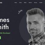 Thames - One Page Personal Portfolio Vue NuxtJS Template
