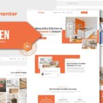Tichen - Modern Kitchen Elementor Template Kit
