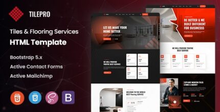 Tilepro - Tiles & Flooring Services HTML Template