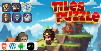 Tiles Puzzle - HTML5 Game