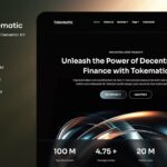 Tokematic - Crypto Defi Launch Elementor Template Kit