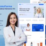 TokoFarma - Ecommerce Medicinal Store Elementor Template Kit