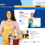 Tokoklin - Cleaning Service Business Elementor Template Kit