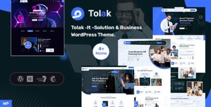 Tolak - It Solution & Business WordPress Theme