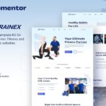 Trainex – Personal Trainer & Fitness Elementor Template Kit