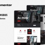 Transbus - Bus Charter Service Elementor Template Kit