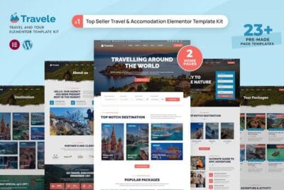 Travele - Travel & Tour Agency Template Kit