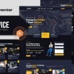 Travice - Car Detailing Service & Car Repair Elementor Template Kit