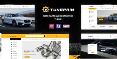 Tunepain - Auto Parts WooCommerce Theme
