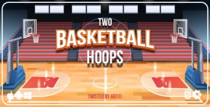 Two Basketball Hoops HTML5 Construct Game