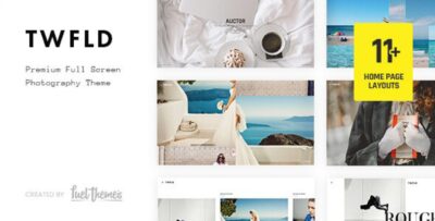 TwoFold – Fullscreen Photography WordPress Theme v3.7.0.1