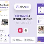 UXApex – IT Solutions & Services Company Elementor Template Kit