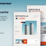 Urbanite – Architect & Real Estate Developer Elementor Template Kit