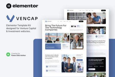 Vencap – Venture Capital & Investment Elementor Template Kit